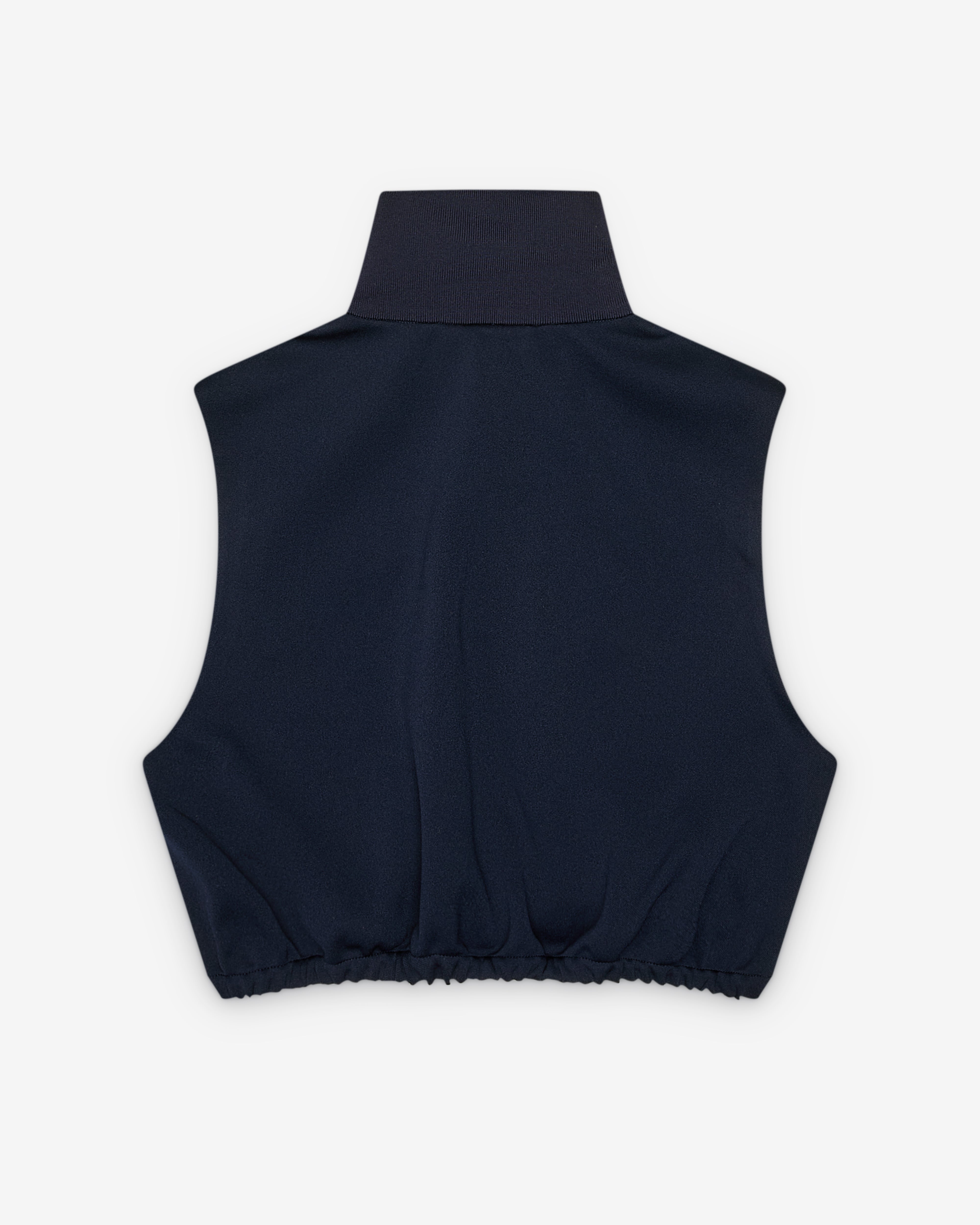 トップス MIUMIU Navy Short Tank Top Miu Miu: Women's Quarter-Zip Top (Navy) | DSMNY E-SHOP