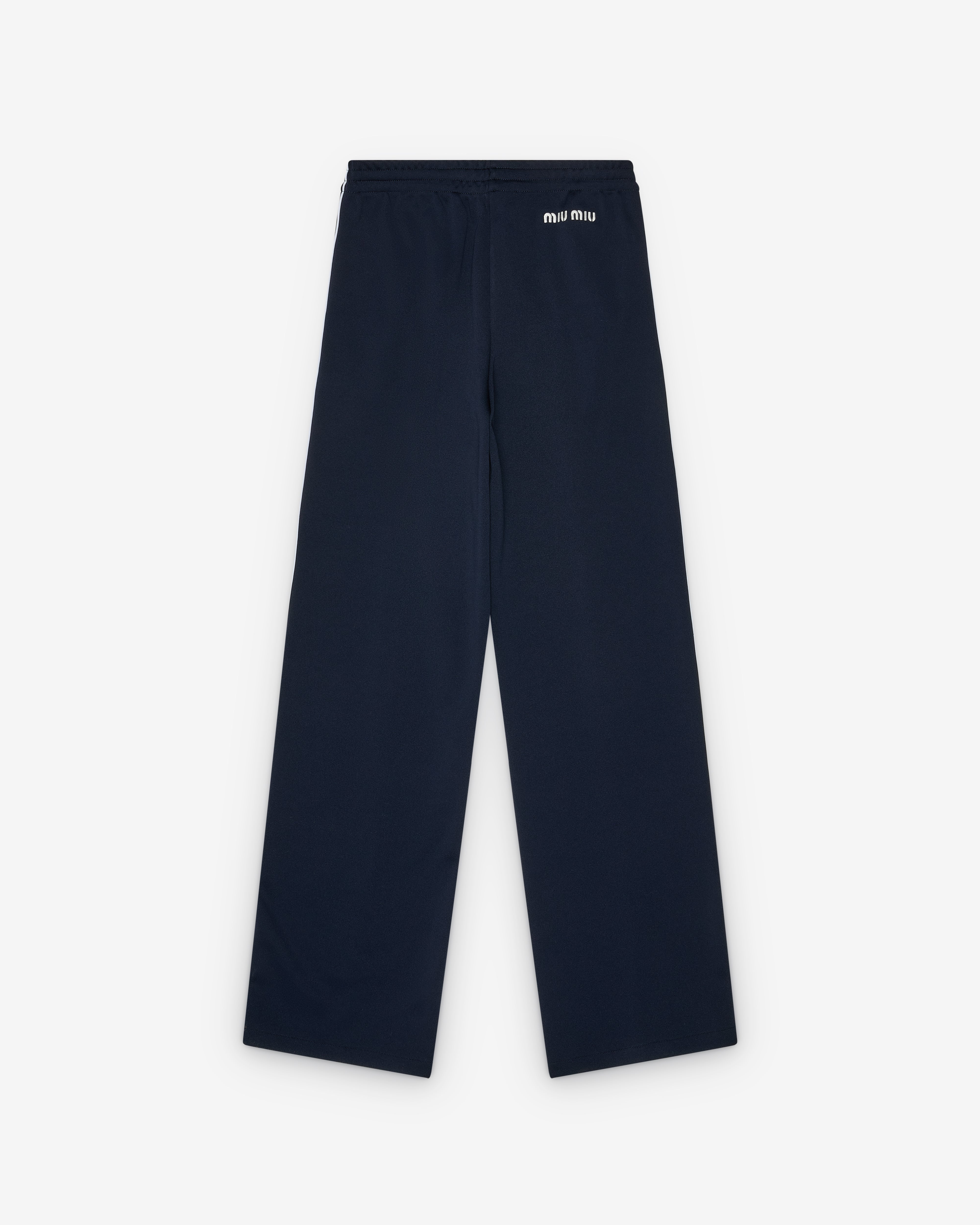 パンツ Archive miu miu flared slacks navy Miu Miu: Women's Technical Jersey Pants (Navy) | DSMNY E-SHOP