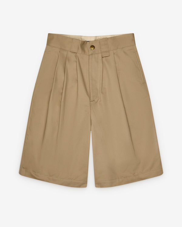 Willy Chavarria - Men's Borracho Short - (Travertine)