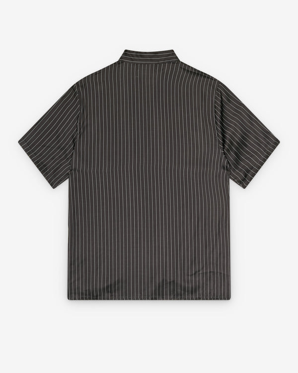 Ernest W. Baker - Men's Bowling Shirt - (Black/White)