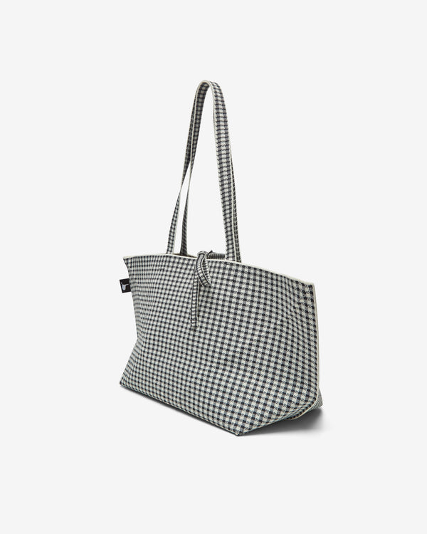 softromaine - Women's Origami Knit Big Tote - (Black/White)