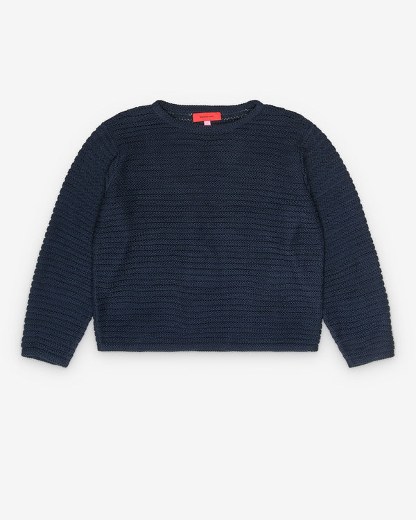 Eckhaus Latta - Men's Net Sweater - (Ocean)