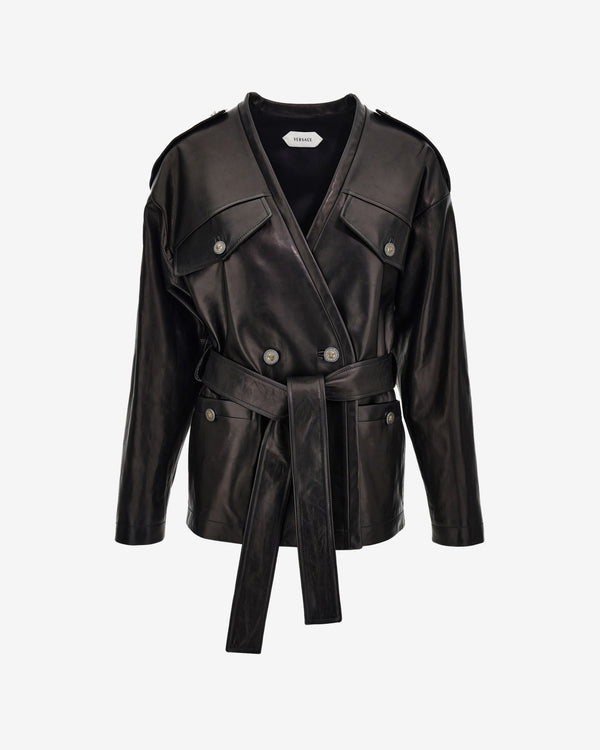 Versace - Women's Leather Blouson - (Black)