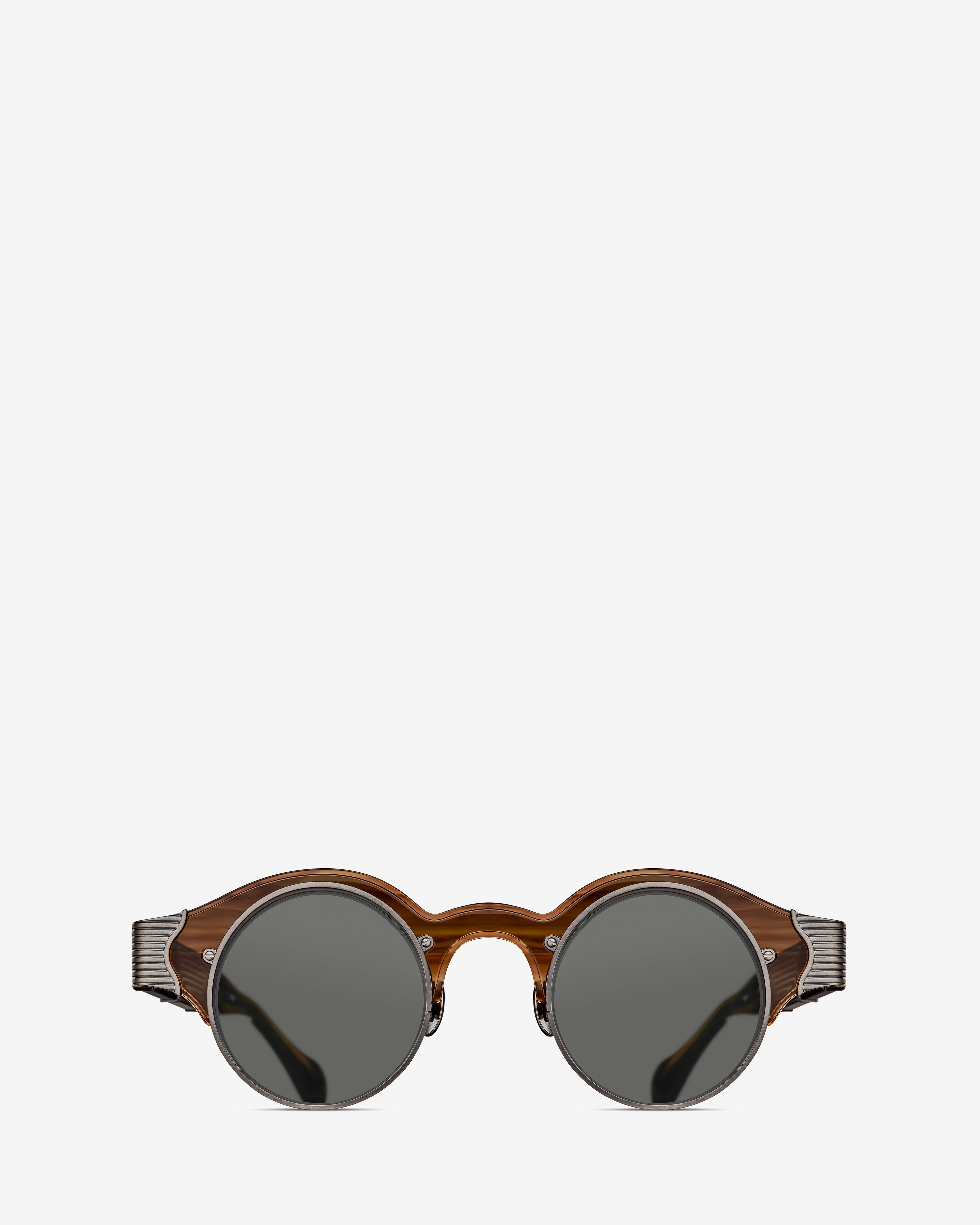 Matsuda: 10605H Silver Sunglasses (Grey) | DSMNY E-SHOP