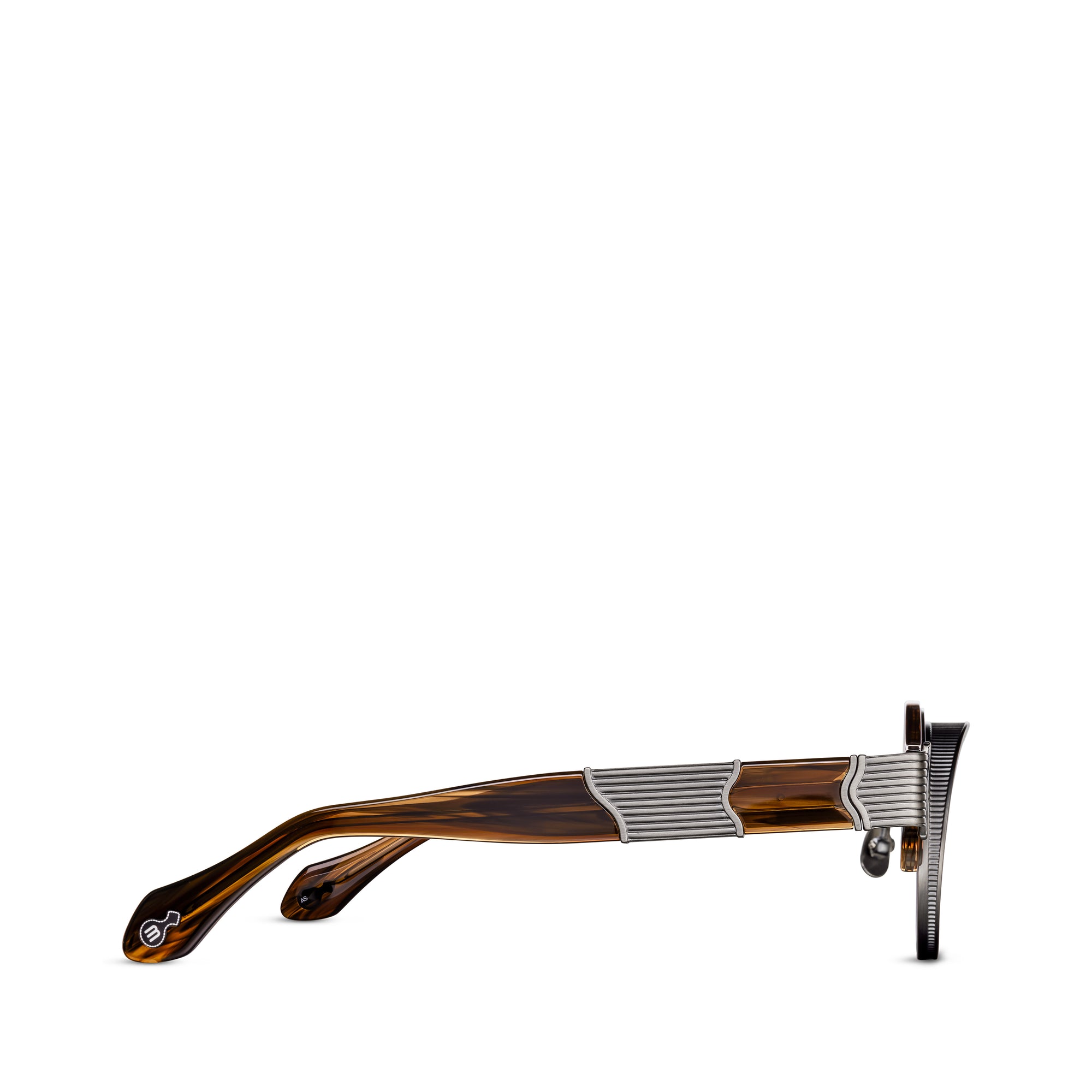 Matsuda - 10605H Silver Sunglasses - (Grey) view 2