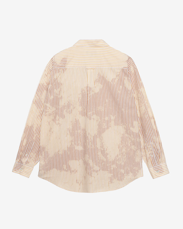 Stüssy - Men's Classic Long Sleeve Shirt Bleached - (Tan)