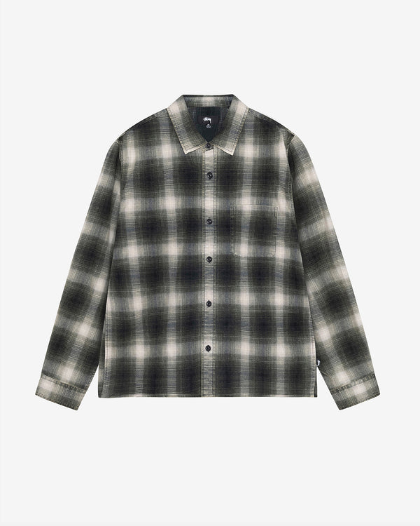 Stussy - Men's Rocco Plaid Shirt - (Grey)