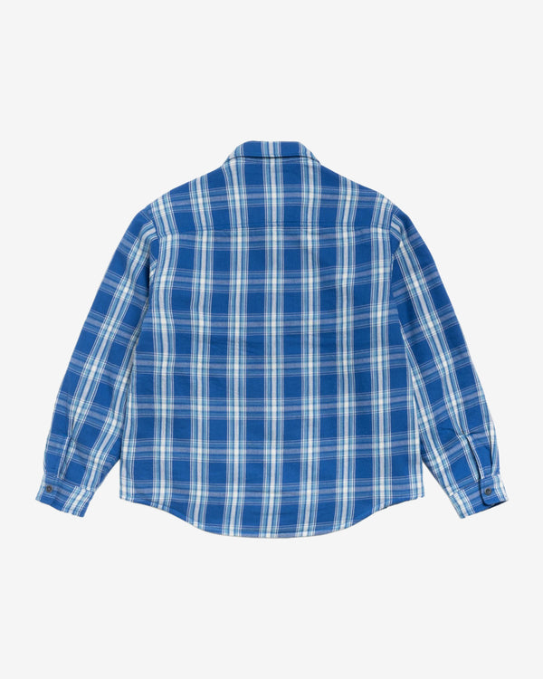 Stüssy - Men's Lau Plaid Shirt Jacket - (Blue)