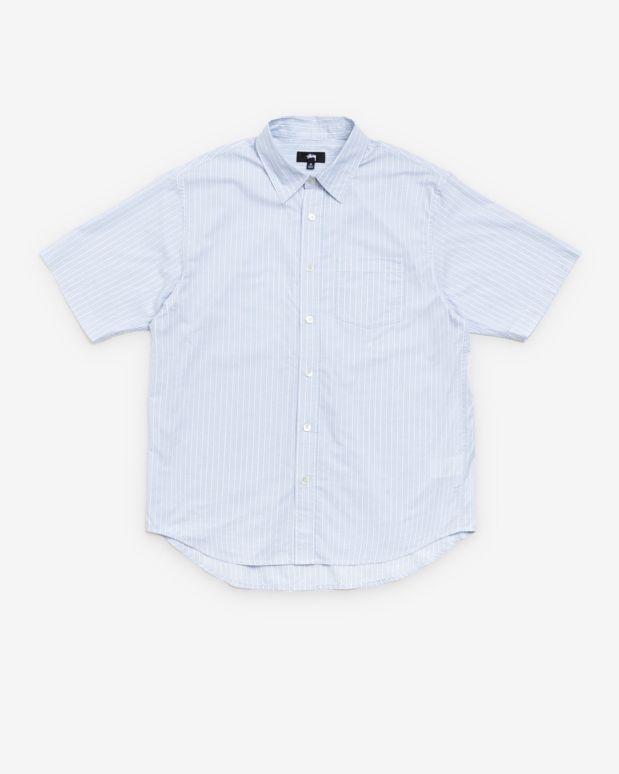 stussy dress shirt Standard Ss Shirt Yellow Stripe | Tops & Shirts