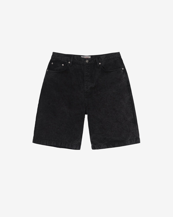 Stussy - Men's Big Ol Shorts Washed Canvas - (Black)