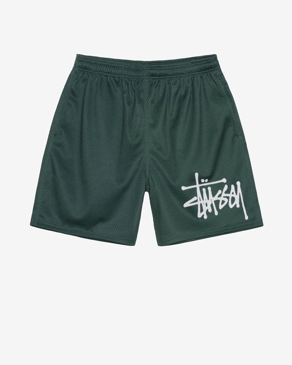 Stüssy - Men's Big Basic Mesh Short - (Spruce)