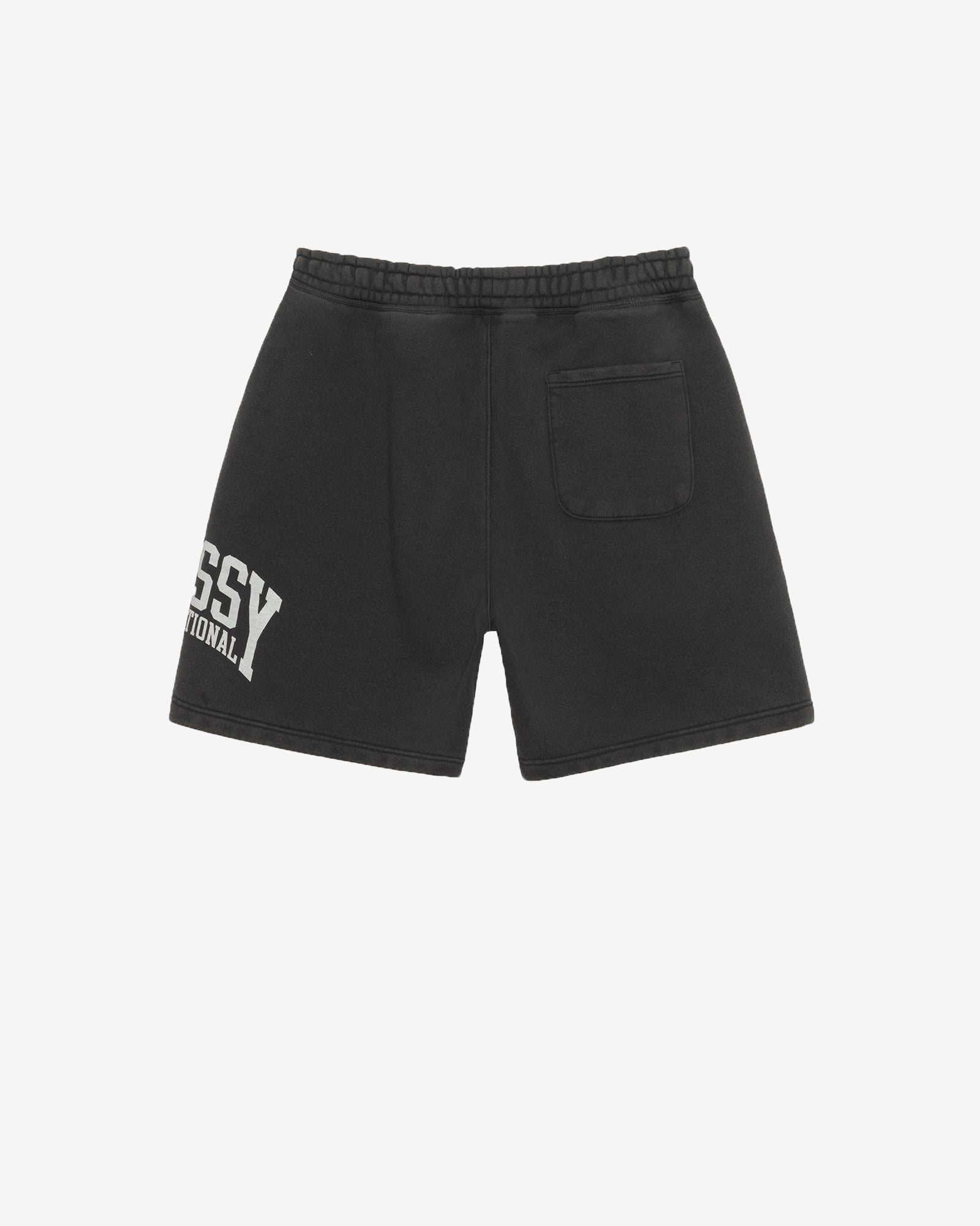 Stüssy: Men's Stüssy Intl Short (Washed Black) | DSMNY E-SHOP