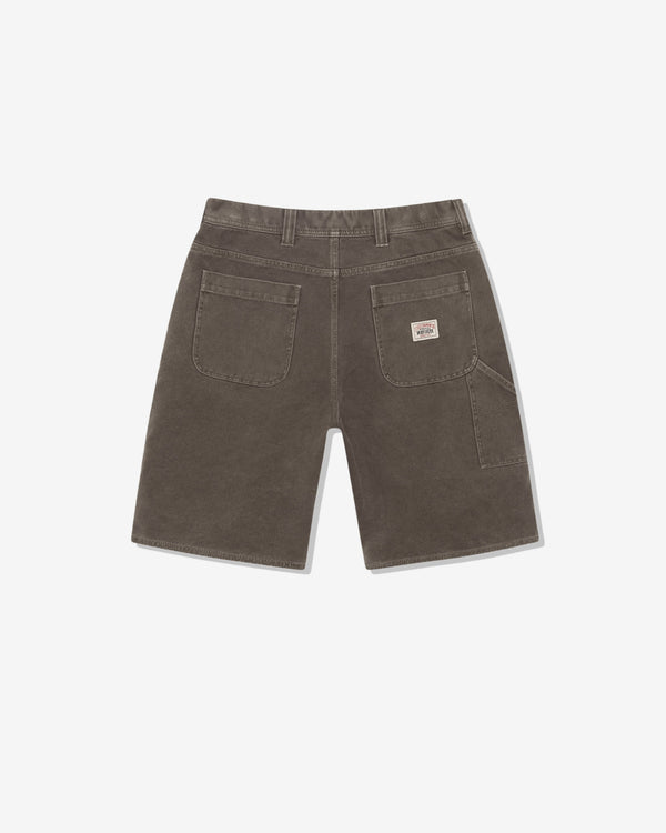 Stüssy - Men's Work Short Washed Canvas - (Brown)