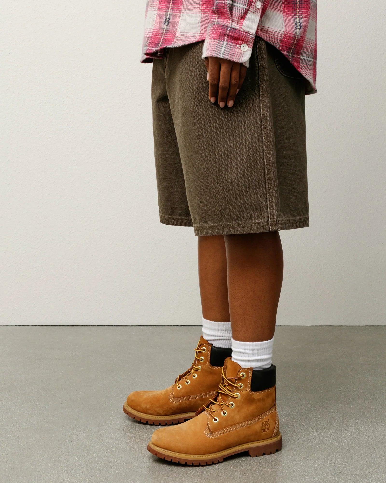 Stüssy: Men's Work Short Washed Canvas (Brown) | DSMNY E-SHOP Stüssy: Men's Work Short Washed Canvas (Brown) | DSMNY E-SHOP