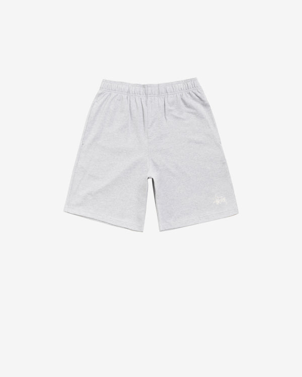 Stüssy - Men's Jersey Short - (Grey Heather)