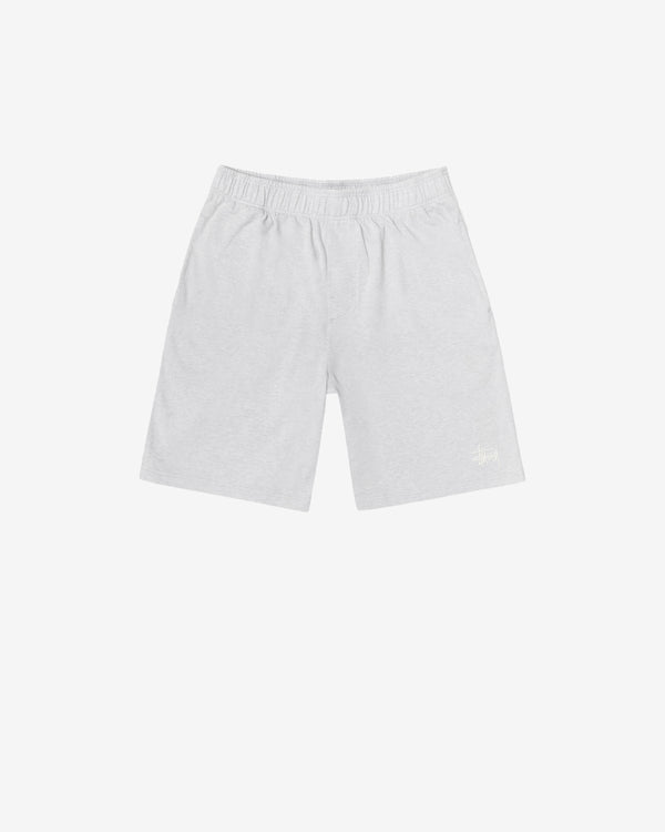 Stüssy - Men's Heavy Jersey Short - (Ash Heather)
