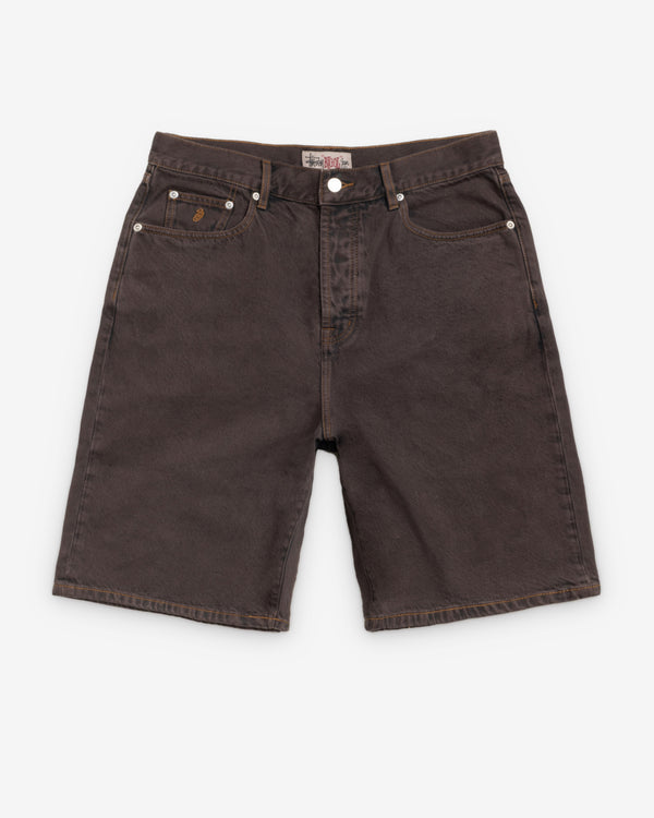 Stüssy - Men's Big Ol Shorts Resin Denim - (Brown)