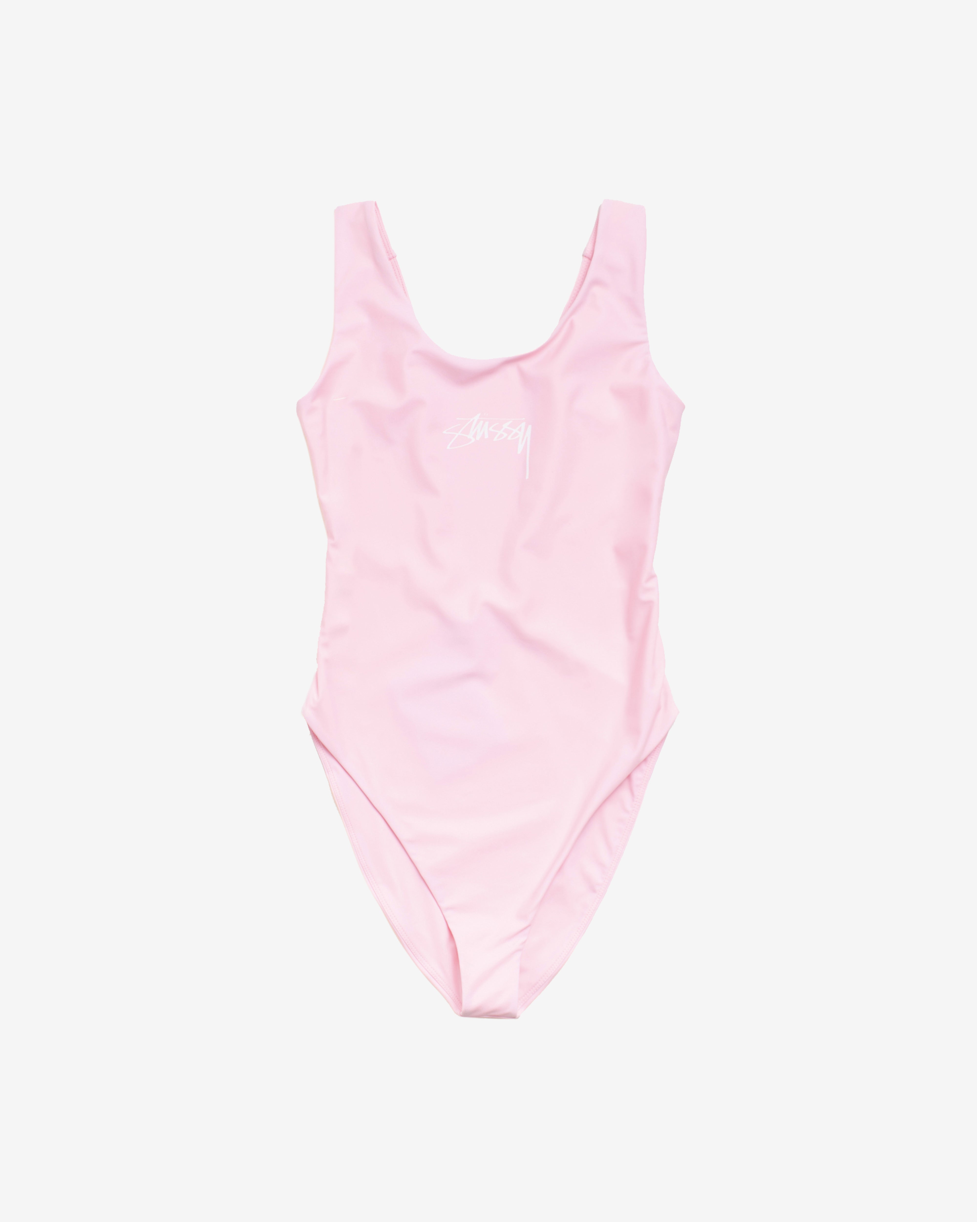 Stüssy: Women's Surf Stock One Piece (Pink) | DSMNY E-SHOP