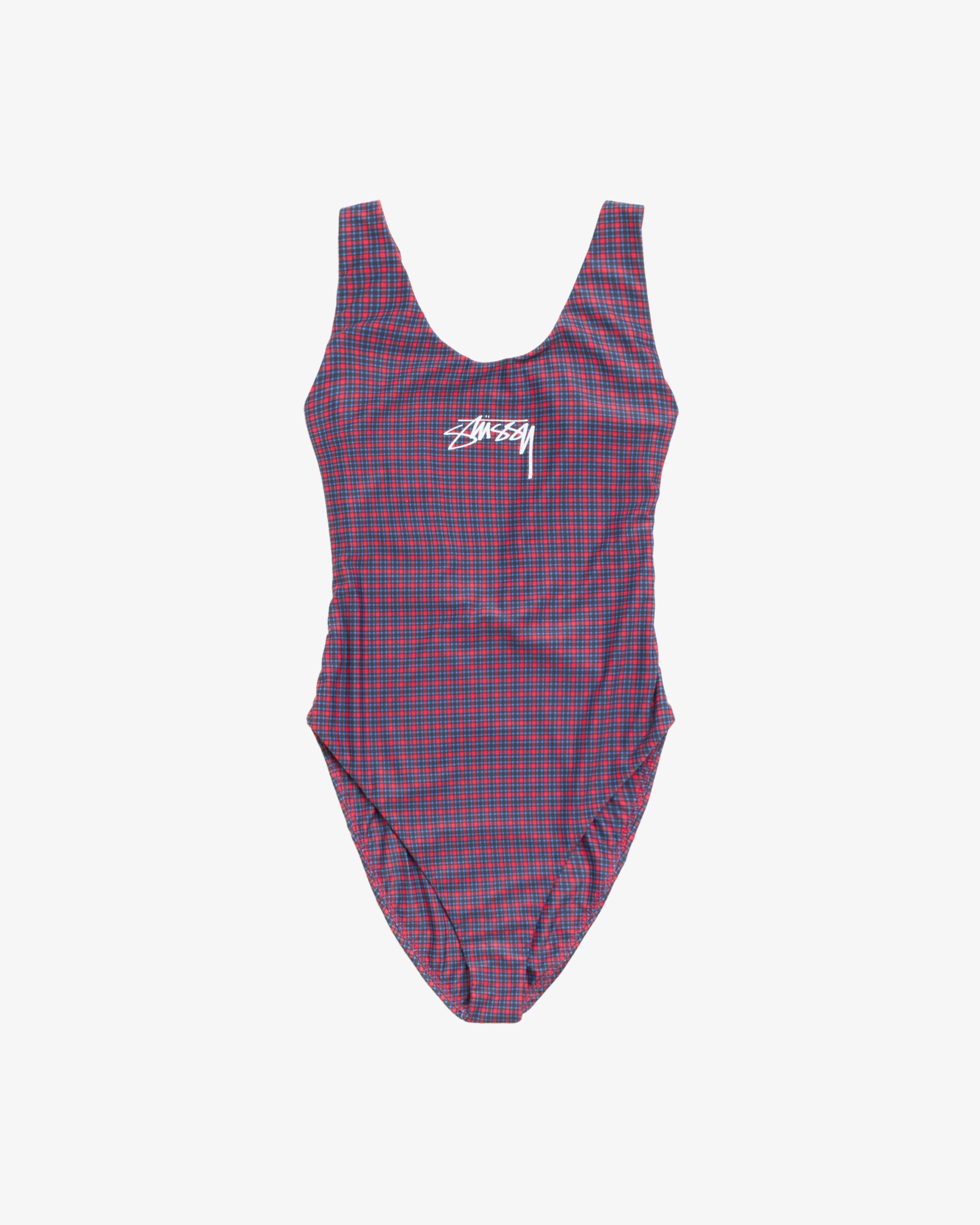 Stüssy: Women's Surf Stock One Piece (Plaid) | DSMNY E-SHOP