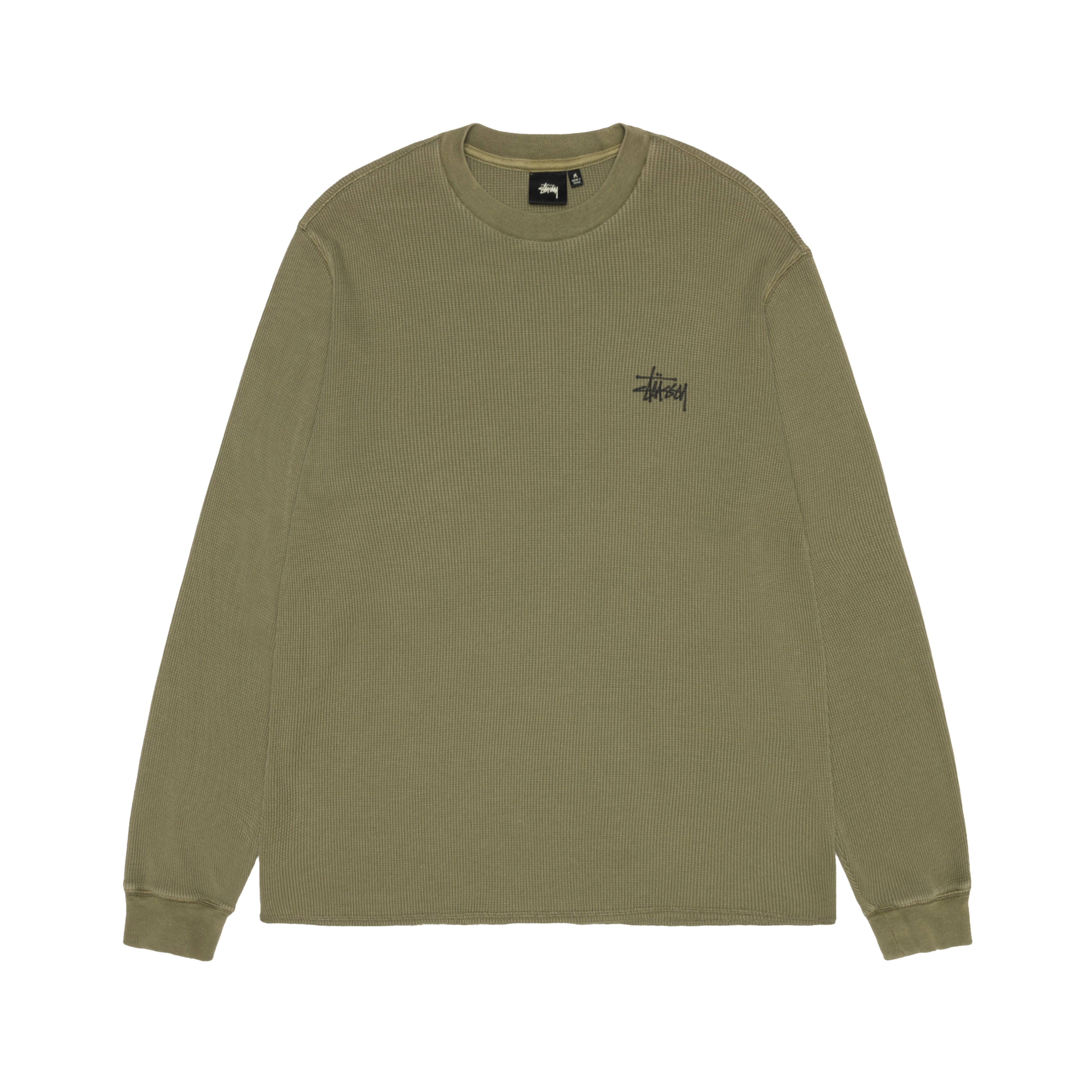 Stüssy - Men's Basic Stock Ls Thermal - (Olive)