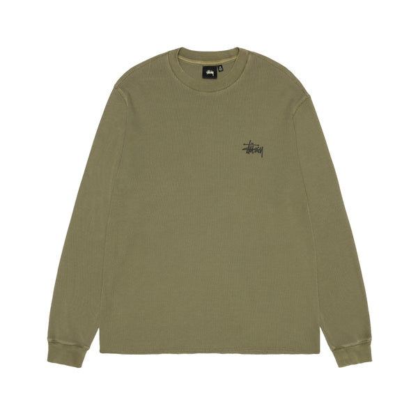 Stüssy - Men's Basic Stock Ls Thermal - (Olive)