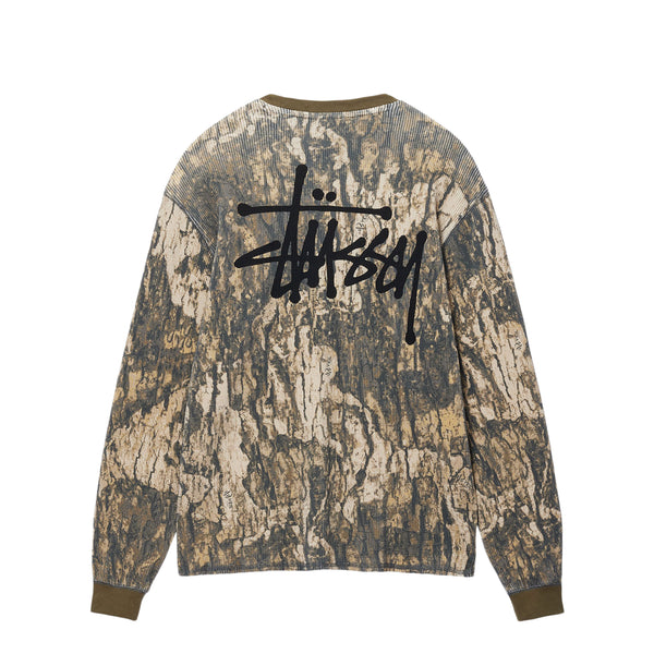 Stüssy - Men's Basic Stock Ls Thermal - (Relic Camo)