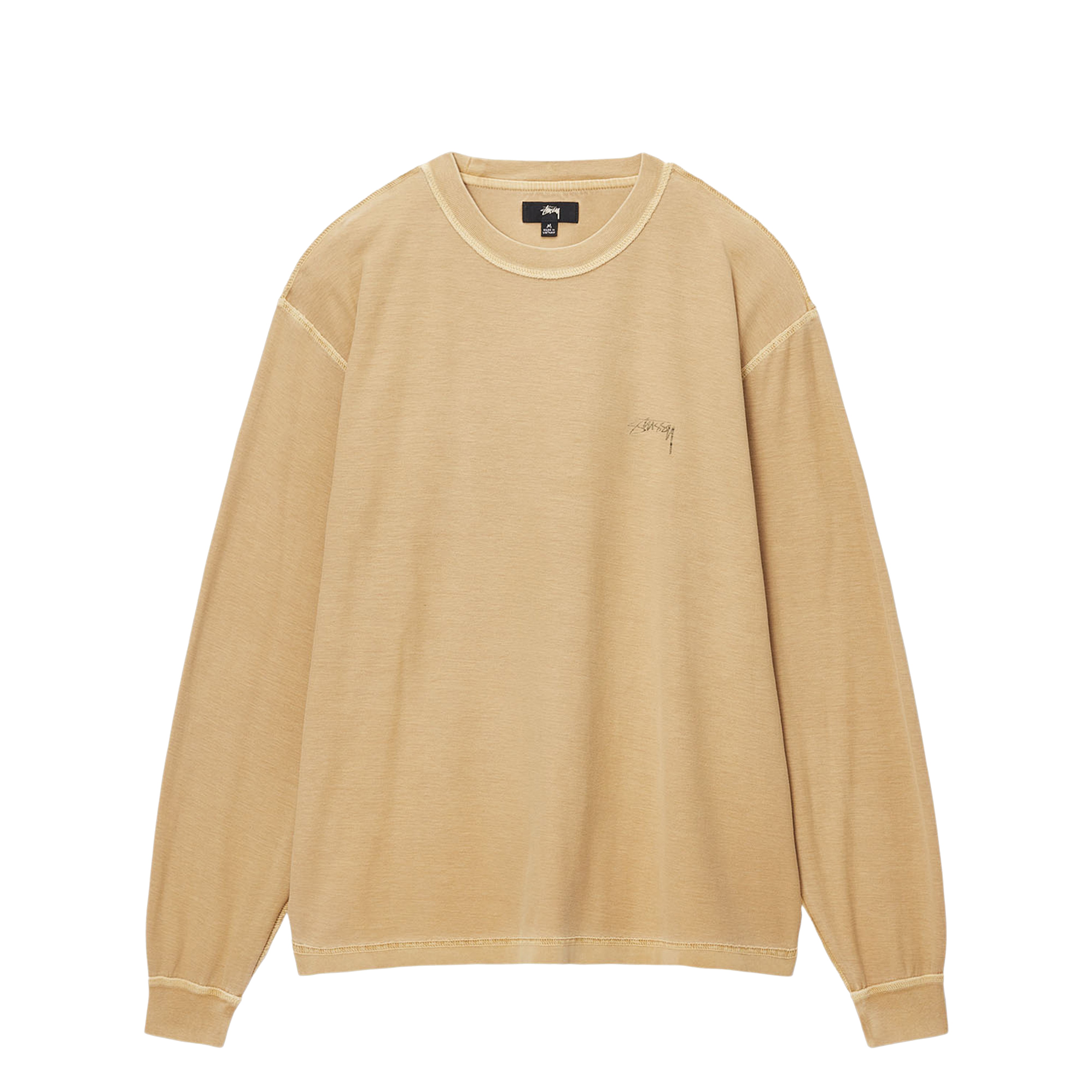 Stüssy - Men's Lazy Ls Tee - (Amber Gold)