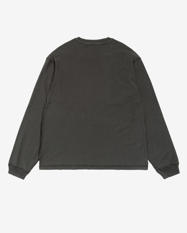 Stüssy - Men's Lazy LS Tee - (Vintage Black)