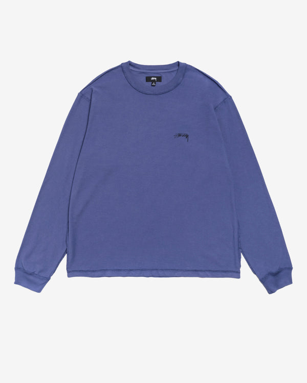 Stüssy - Men's Lazy LS Tee - (Vintage Navy)