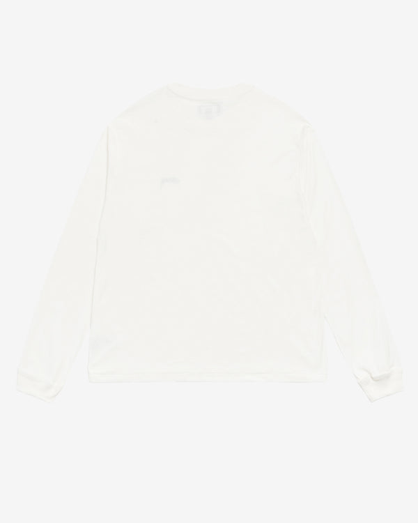 Stüssy - Men's Lazy LS Tee - (White)