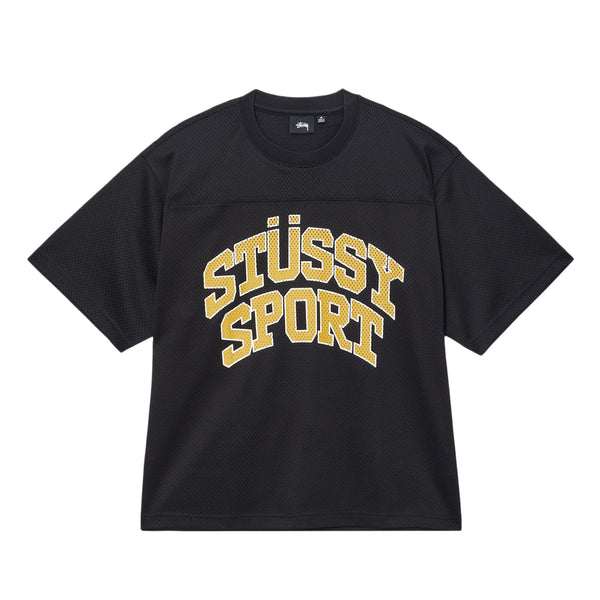 Stüssy - Men's Sport Mesh Football Jersey - (Black)