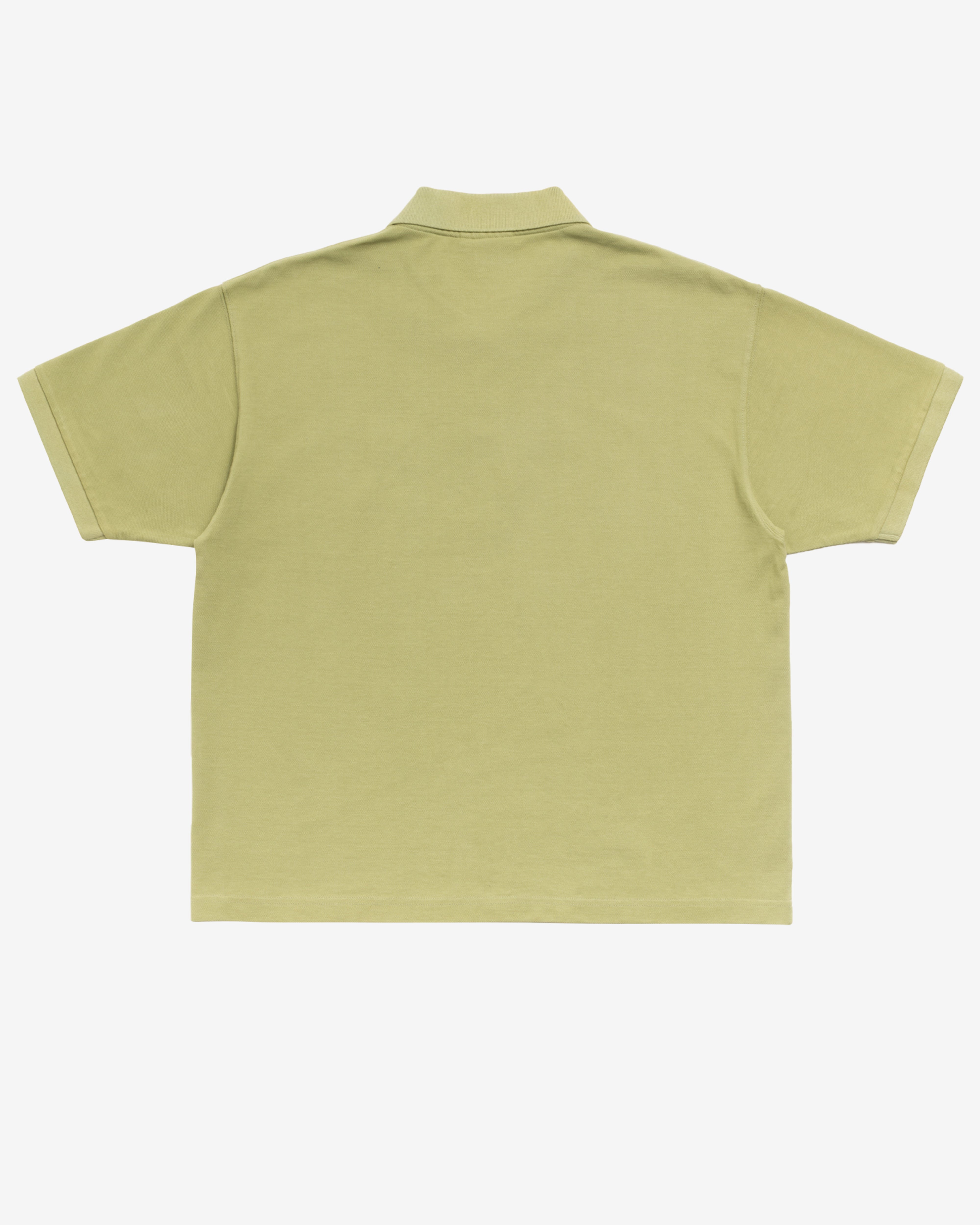 Stüssy: Men's Classic Pique Polo (Leaf) | DSMNY E-SHOP