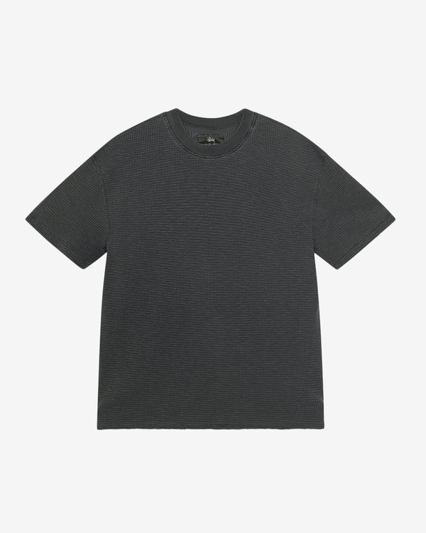 Stüssy - Men’s Pigment Dyed Short Sleeve Thermal - (Faded Black)