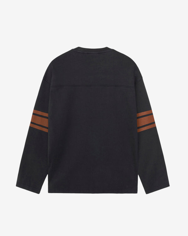 Stüssy - Men's Football Crewneck - (Black)