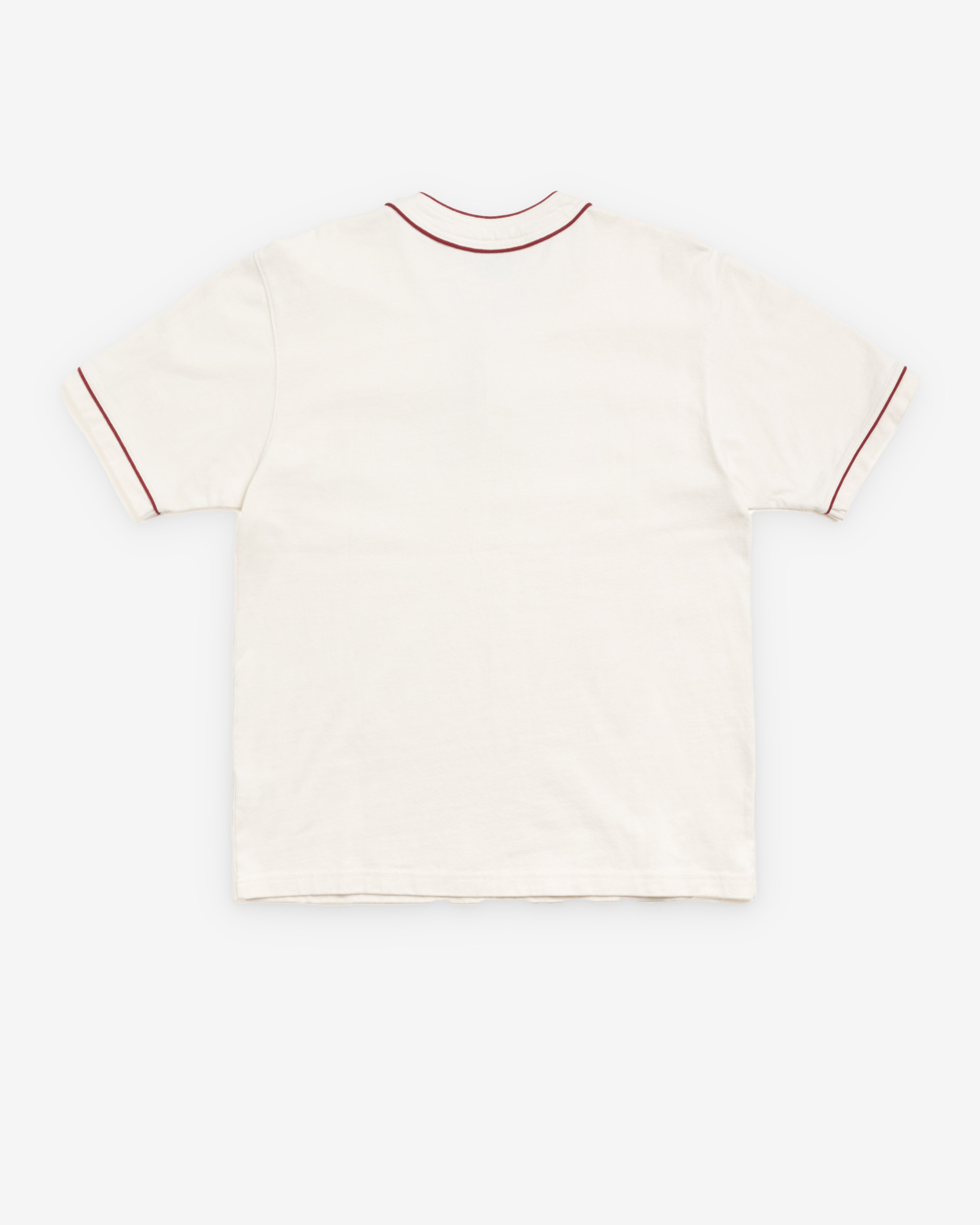 Stüssy: Men's Arch Baseball Jersey (Natural) | DSMNY E-SHOP
