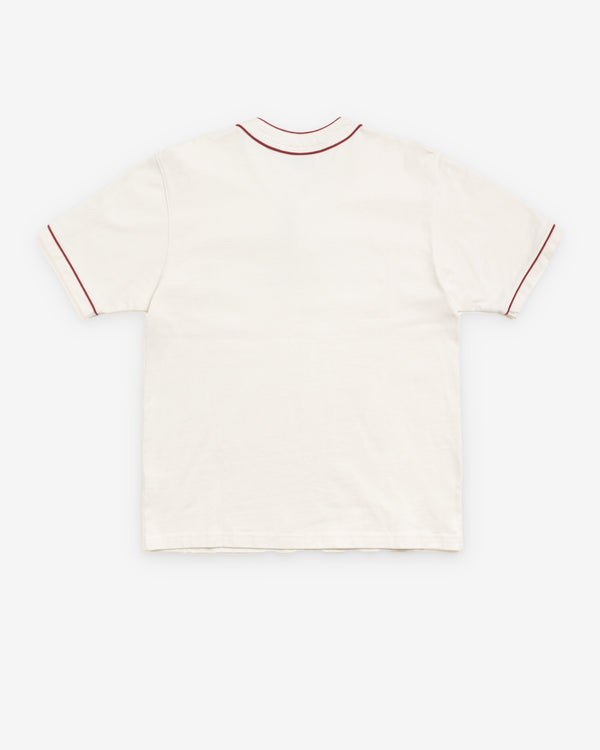 Stüssy - Men's Arch Baseball Jersey - (Natural)