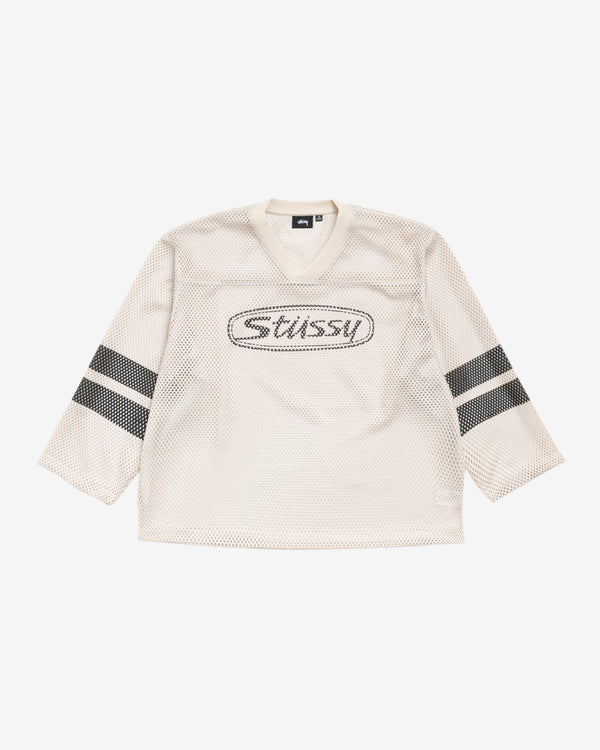 Stüssy - Men's Trucker Team Jersey - (Tan)