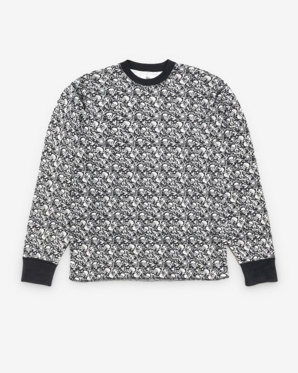 Stüssy - Men's Pigment Dyed Long Sleeve Thermal - (Bones)