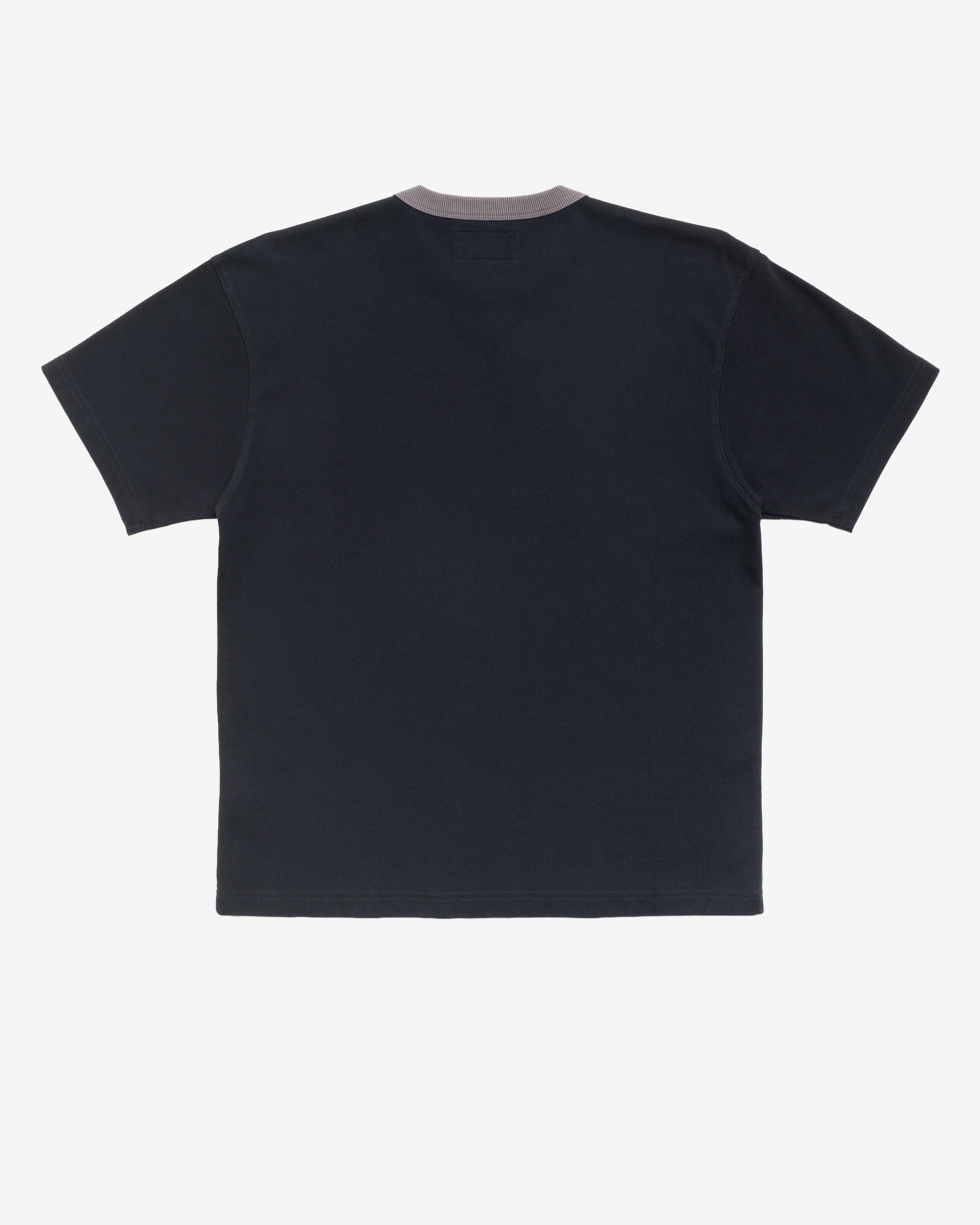 Stüssy: Men's SS Ringer Tee (Black) | DSMNY E-SHOP