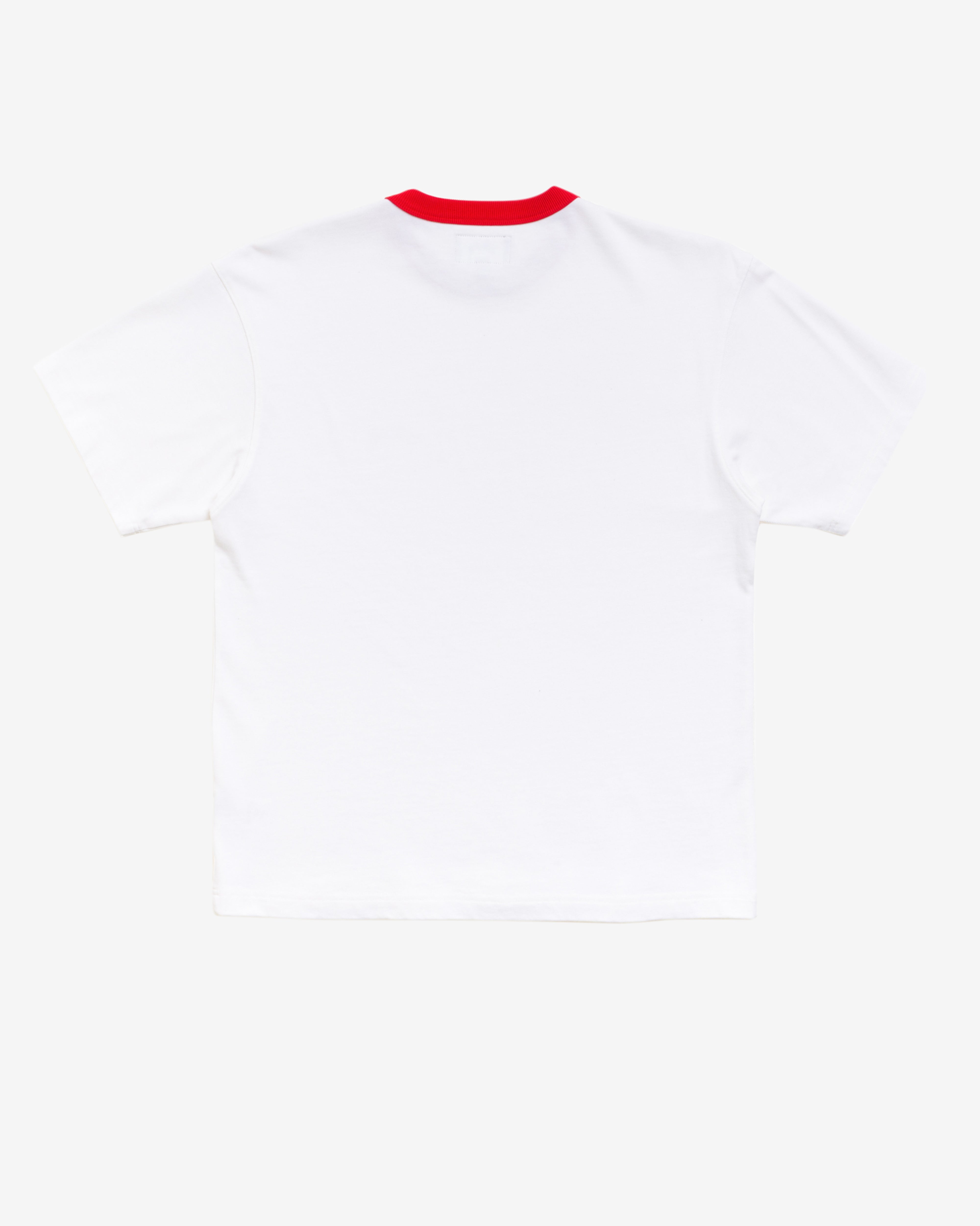 Stüssy: Men's SS Ringer Tee (White) | DSMNY E-SHOP