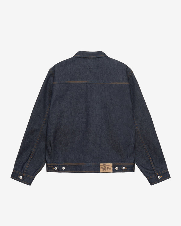 Stüssy - Men's Zip Work Jacket Denim - (Raw)