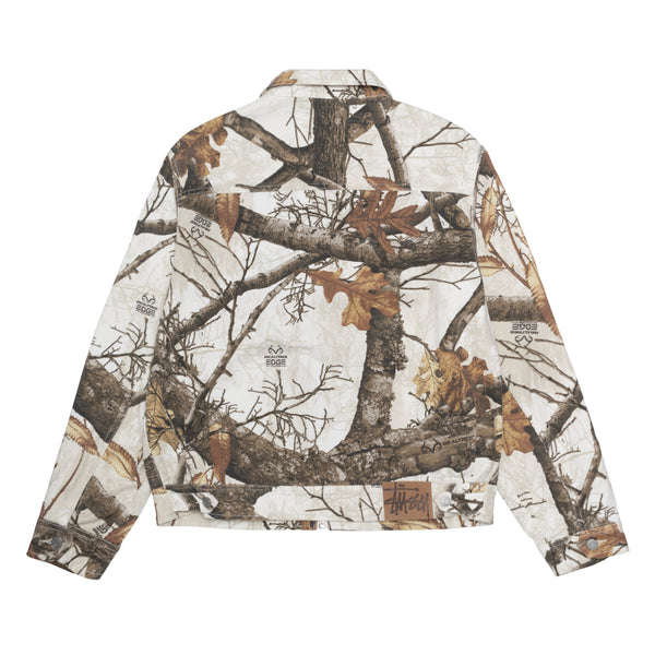 Stüssy - Men's Realtree Edge Zip Work Jacket - (White)
