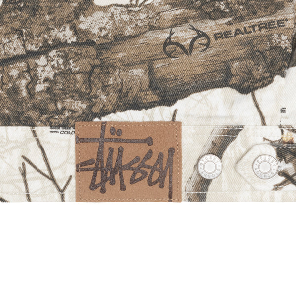 Stüssy - Men's Realtree Edge Zip Work Jacket - (White)