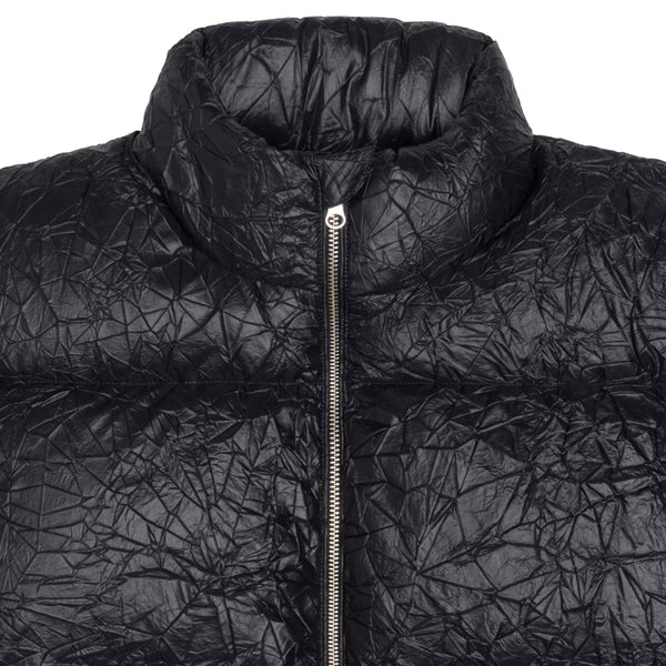 Stüssy - Men's Wrinkled Nylon Down Puffer - (Black)