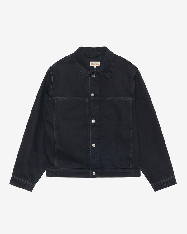 Stüssy - Men's Trucker Denim Jacket - (Black)