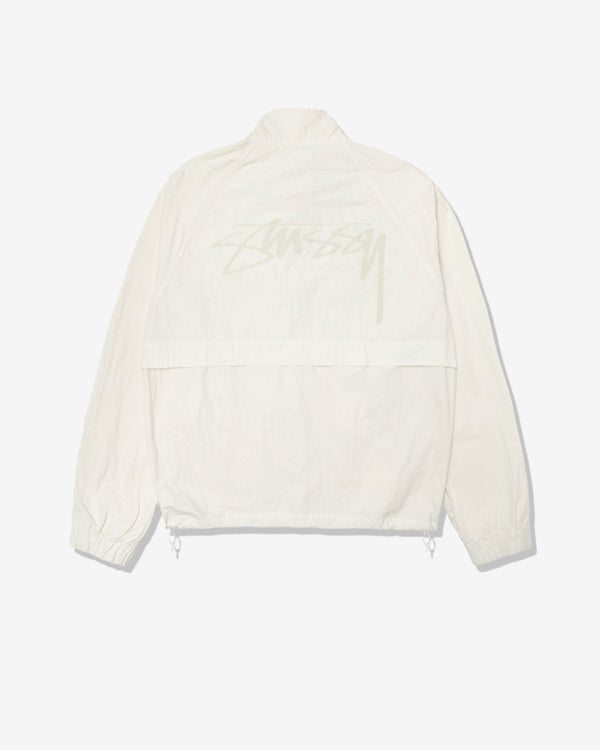 Stüssy - Men's Warm Up Jacket - (Bone)