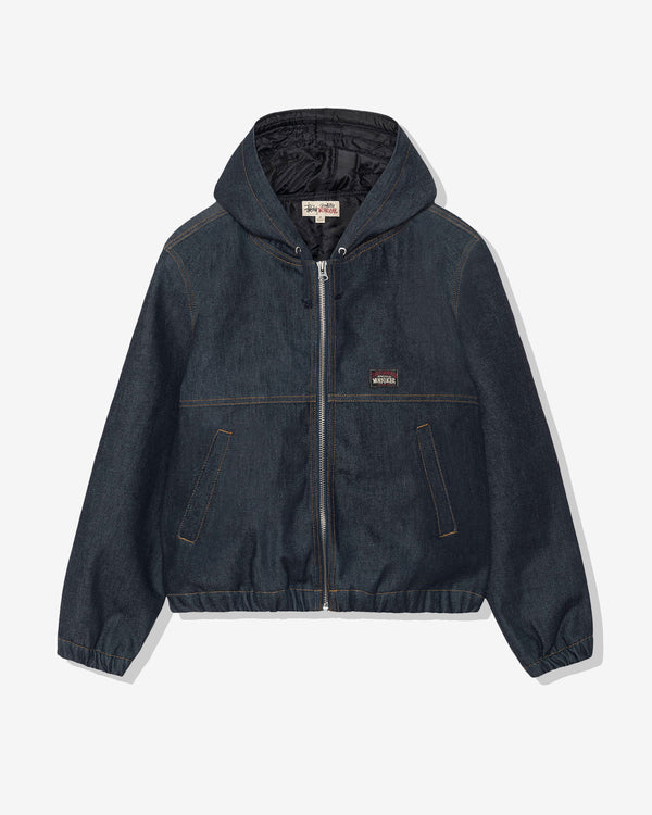 Stüssy - Men's Insulated Work Jacket Denim - (Raw Indigo)