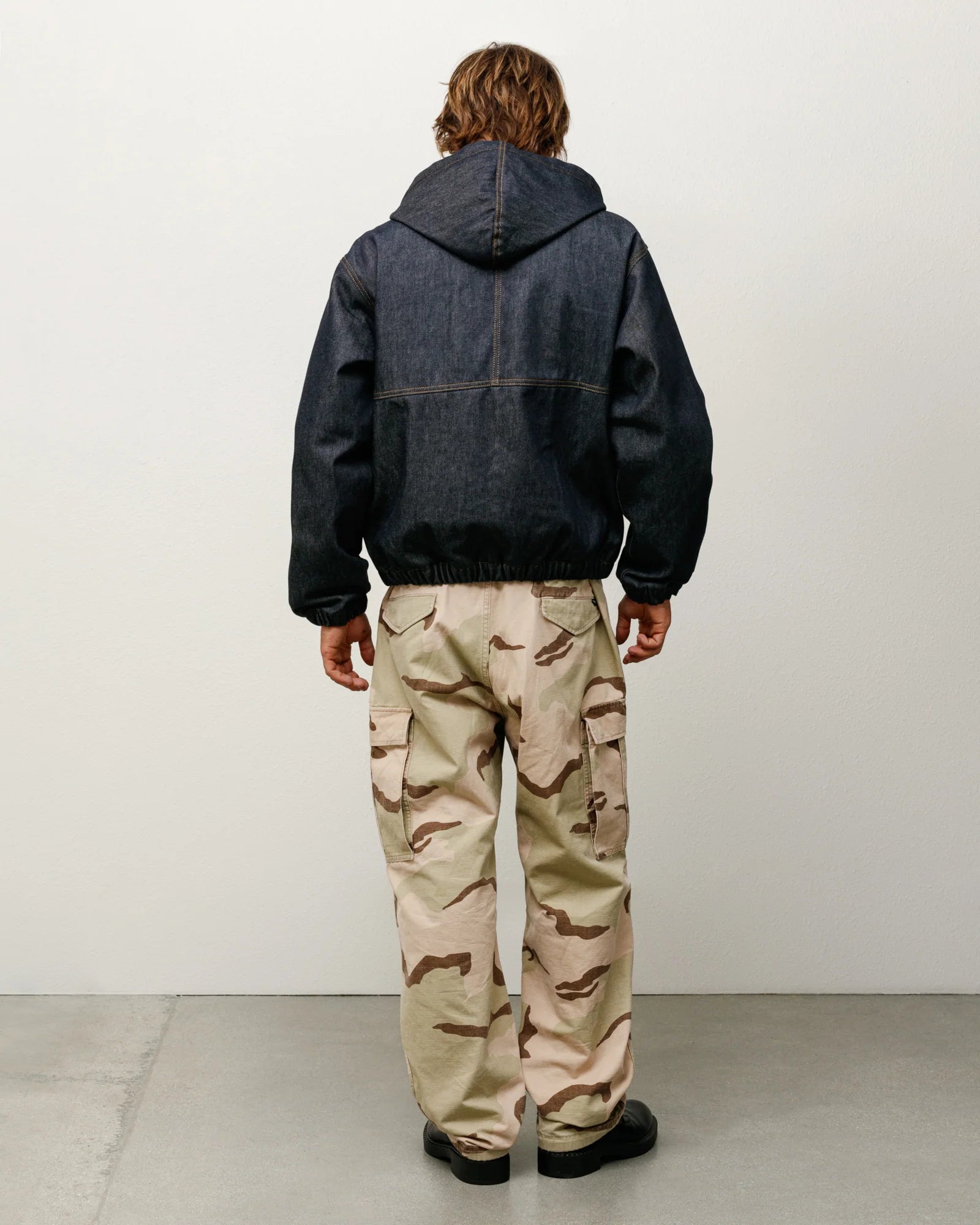 Stüssy: Men's Insulated Work Jacket Denim (Raw Indigo) | DSMNY E-SHOP Stüssy: Men's Insulated Work Jacket Denim (Raw Indigo) | DSMNY E-SHOP