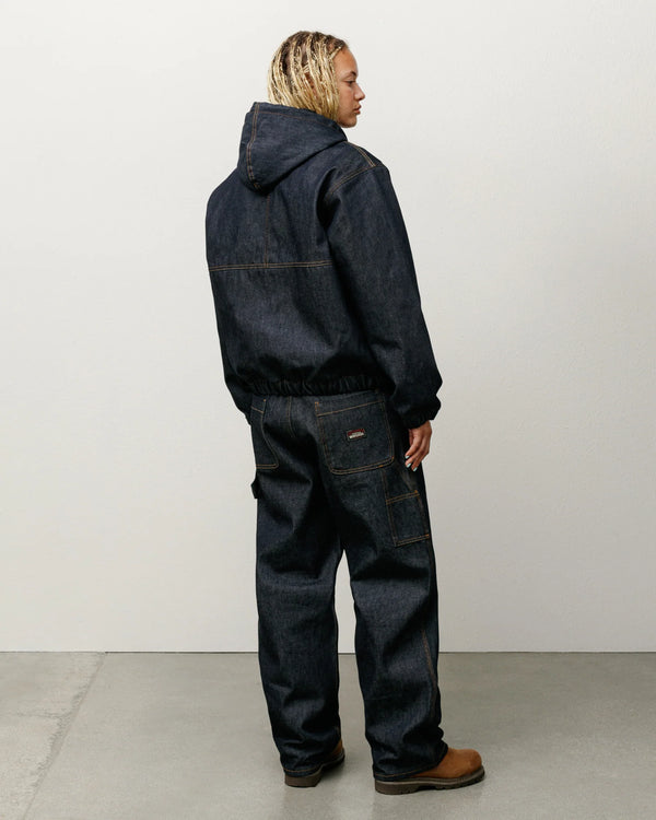 Stüssy - Men's Insulated Work Jacket Denim - (Raw Indigo)