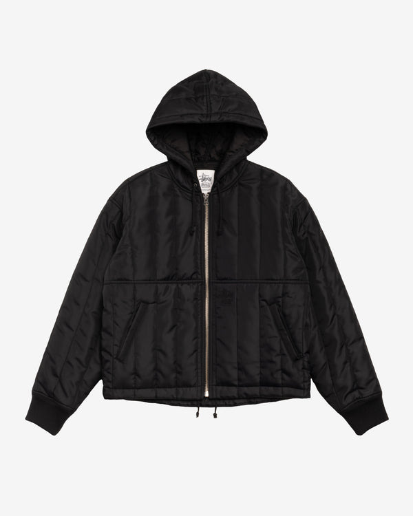 Stüssy - Men's Work Jacket Quilted Nylon - (Black)